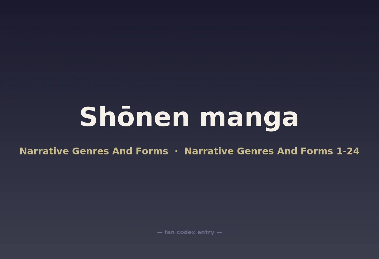 Shōnen manga
