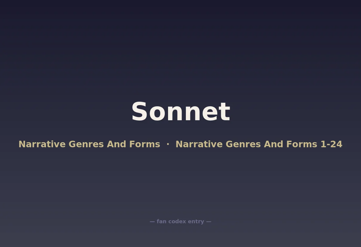 Sonnet