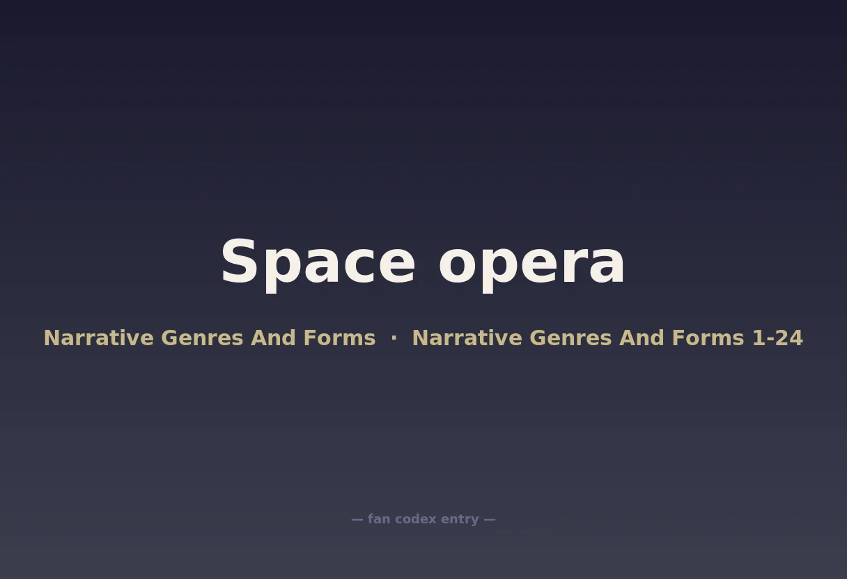 Space opera