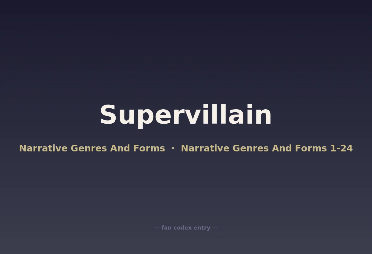Supervillain